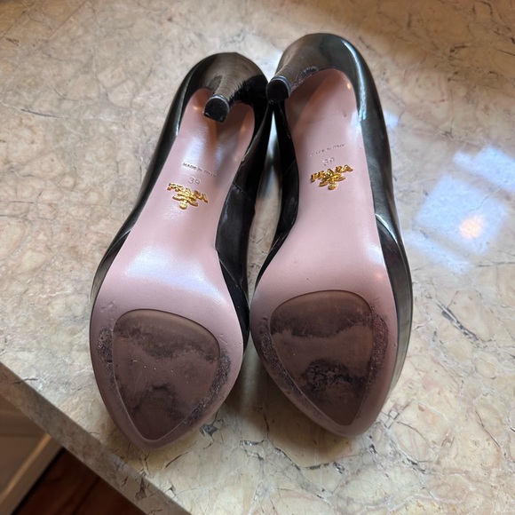 Prada Open Toe Heels - Picture 6 of 8